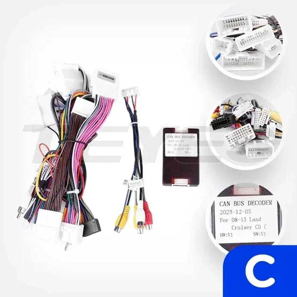 Магнитола для Toyota Land Cruiser 200 2007-2015 (штатная КЗВ или 360) - FarCar XXL10-9006-10-LVDS монитор 10.36" 2K QLED на Android 14, TS20, 8+256Гб, CarPlay, 4G SIM-слот