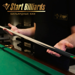 Кий Startbilliards РП дуб,черный 2РС 158 см.
