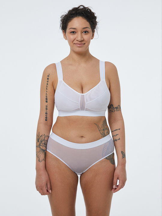 Бюстгальтер поддерживающий на широких бретелях VIVIEN с двойной чашкой