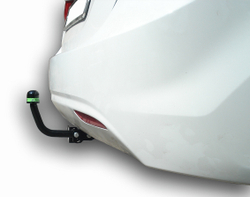 Фаркоп(прицепное) Лидер-Плюс для HYUNDAI ELANTRA (MD) (седан) 2010-2014(паспорт и сертификат в комплекте)(без электрики)H225-A