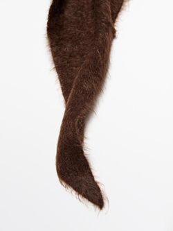 Massimo DuttiБандана из 100% кашемира, коричневый