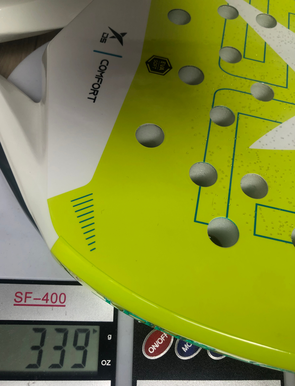 Ракетка Renegade comfort цвет лайм 2.5 Drop Shot без чехла с доп нанесением