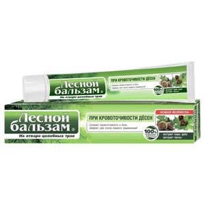 Паста зубная Лесной Бальзам против кровоточивости десен 75 мл