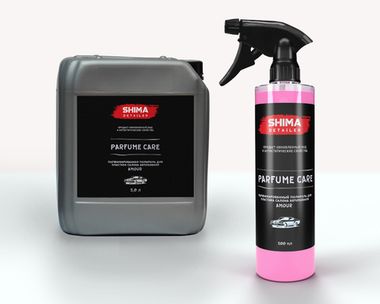 SHIMA DETAILER PARFUME CARE AMOUR Парфюмированный полироль для пластика салона автомобиля 500мл.