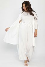 Пеньюар Шелк вискозы (молочный) П14482-52М LT Collection