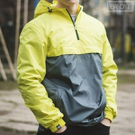 Анорак Bandit Cut Yellow-Grey