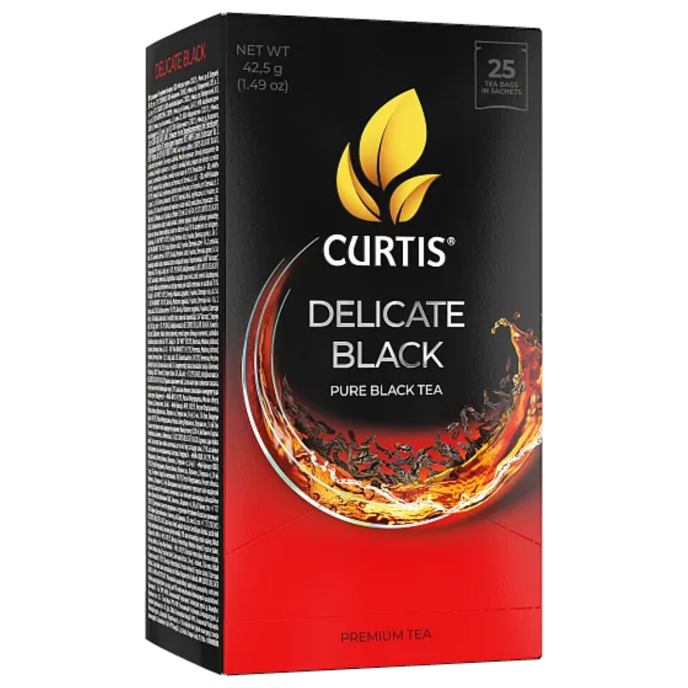 БОНУС Чай черный Curtis Delicate Black 25 пакетиков