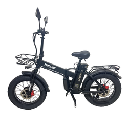 Электровелосипед Minako F10 Гидравлика (салатовый,черный, оранжевый,синий)