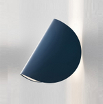 Wall design lamp Half  (Blue)