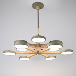 Люстра на штанге Imperiumloft TURNA Khaki TURNA-DBL01