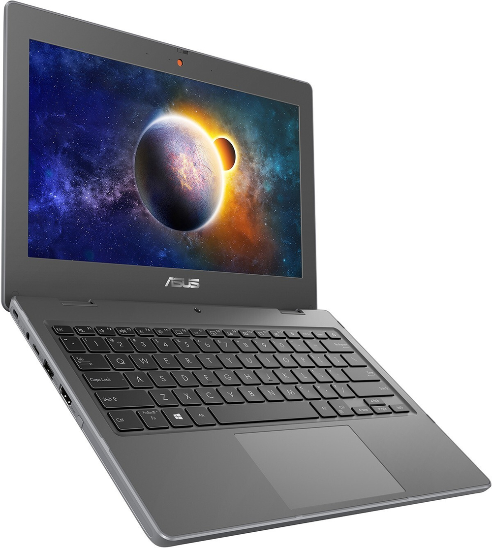 Ноутбук Asus PRO BR1100CKA-GJ0371R Dark Grey Celeron N4500/4G/128Gb eMMC/11,6; HD/UHD Graphics/WiFi/BT/Win10Pro