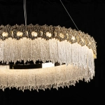 Подвесная люстра Modelux ML.6028.800 GD