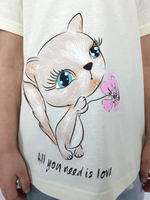 3-42-1 Футболка для девочки