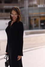 платье макси в черном цвете. На рост от 175 см