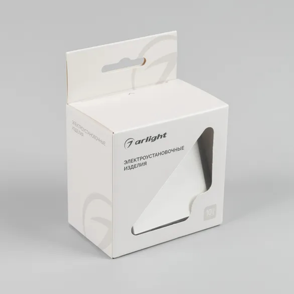 Механизм выключателя одноклавишный перекрёстный SWT-MKX1-PL-WH-V (250V, 10A) (Arlight, -) 049875