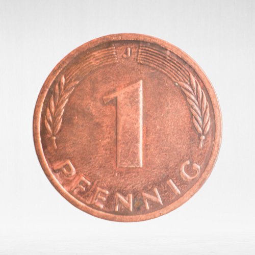 Germany, 1 Pfennig, 1982, (Hamburg Mint - "J"), VF