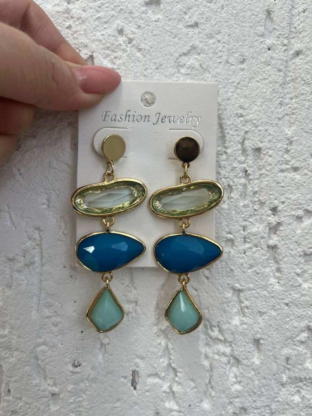 Серьги длинные бижутерия