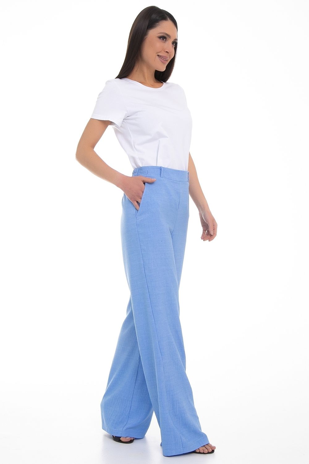 Брюки Палаццо (летние, небесный) Diolche (Акция)