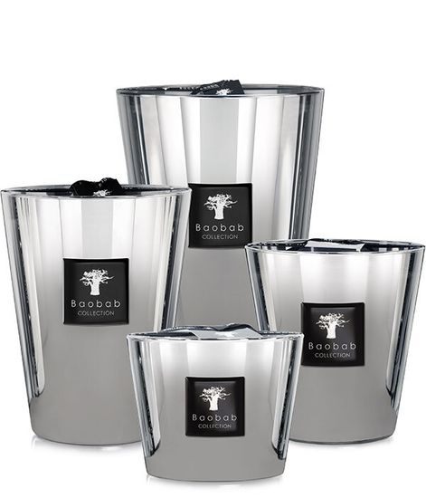 Platinum, свеча Les Exclusives MAX 35, Baobab Collection