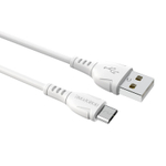 Кабель Borofone BX51 USB-microUSB 2.4A 1м PVC White