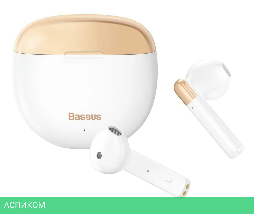 Наушники Baseus NGW2-02 White