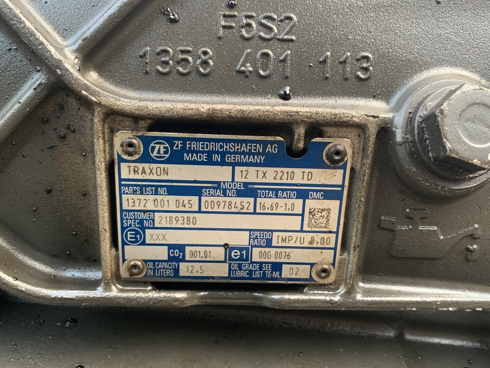 АКПП ZF 12TX2210TD TRAXON 2021г.