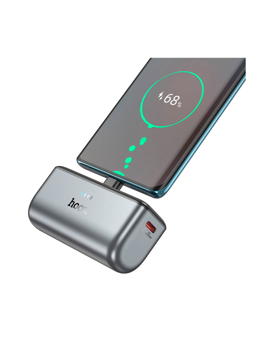 Внешний аккумулятор hoco Q31 Type-C компактный 5000 mAh