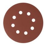 738137 Круг абразивный P 320, на ворсовой подложке под "липучку" 125 мм, перфорированный, 5 шт. Сибртех