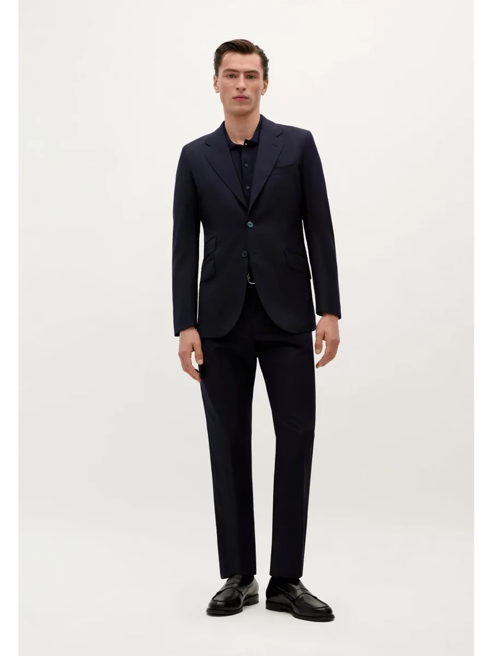 Костюм из 100% шерсти