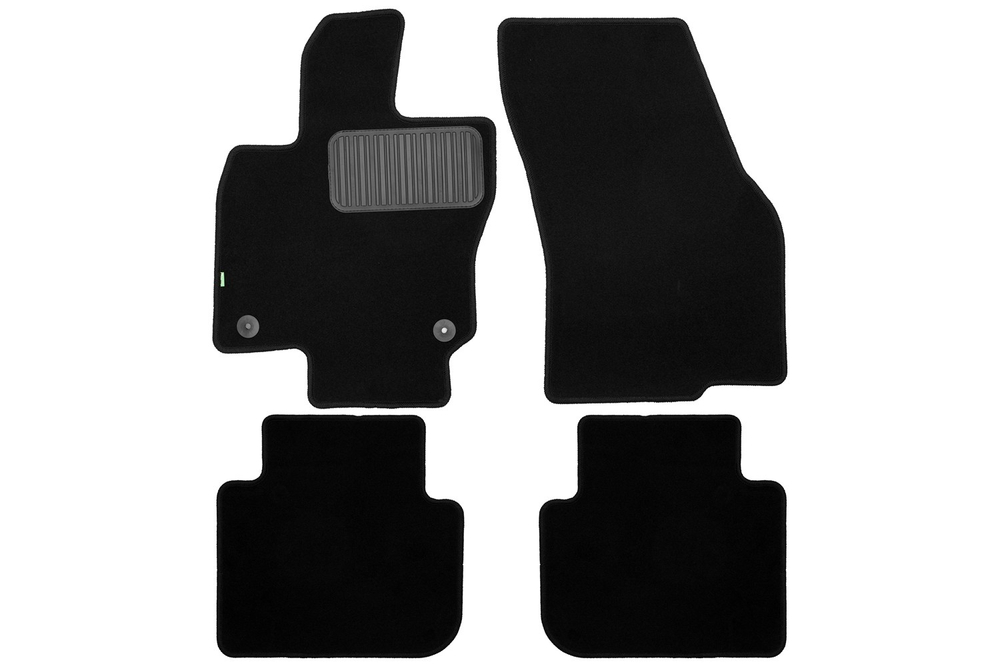 Коврики в салон для JETTA VS7 2023- (I рестайлинг, I рестайлинг 2) кроссовер, 4шт. (текстиль) KLEVER0212800301210KH