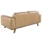 Двухместный диван Angel Cerda 5606-2P, бежевая кожа