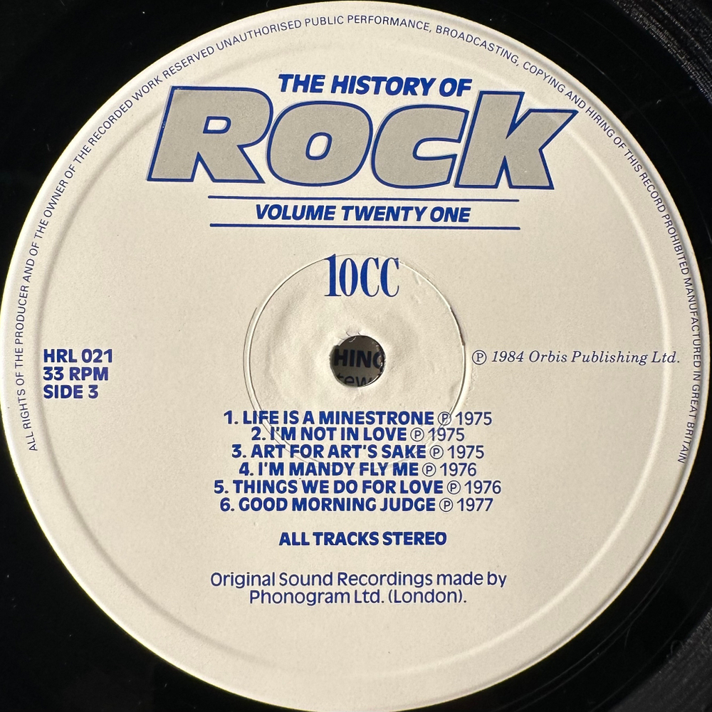 The History Of Rock 21 (Англия 1983г.) 2LP