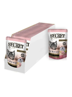 Влажный корм Secret Life Force (Секрет) для котят 0,085кг индейка в соусе пауч для котят. В комплекте 24 шт