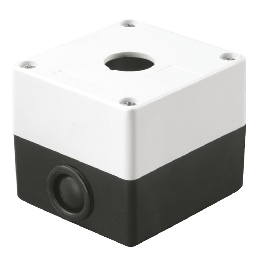 Корпус КП101 для кнопок 1 место белый ИЭК BKP10-1-K01