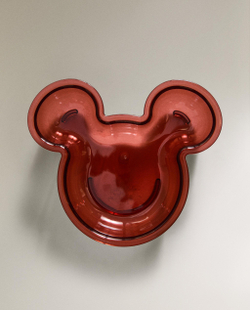 Zara Home миска из пластика, цвет синий, 17 см