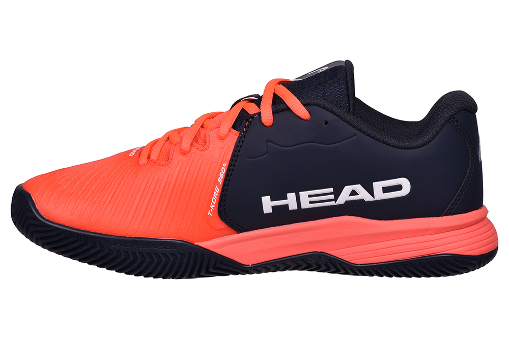 Детские теннисные кроссовки Head Revolt Pro 4.0 Clay - blueberry/fiery coral