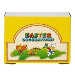 GAEM Набор из 12-ти фигурок декоративных "Цыпленок" (3,5*5,5*7), L18 W16 H7 см