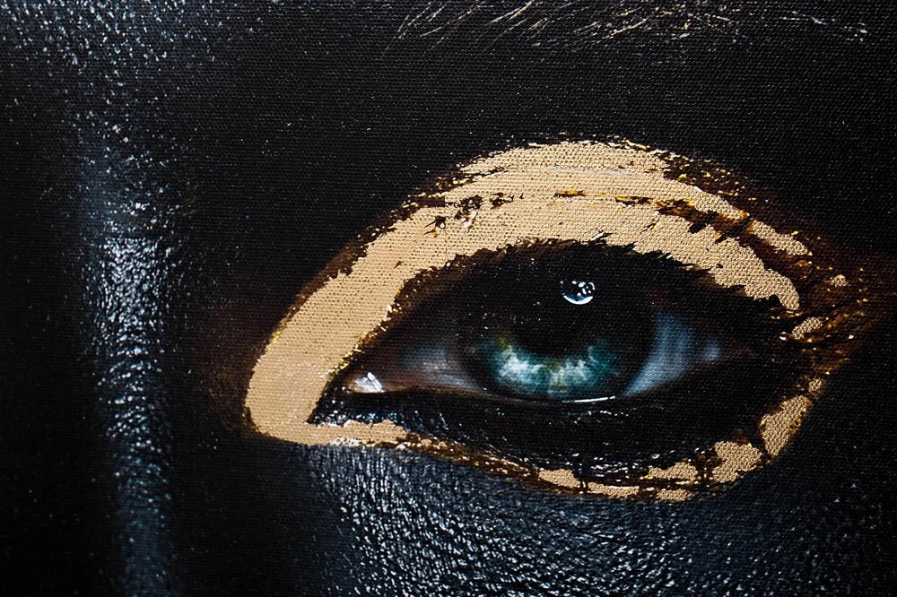 Картина Garda Decor 89VOR-DARKGIRL-1