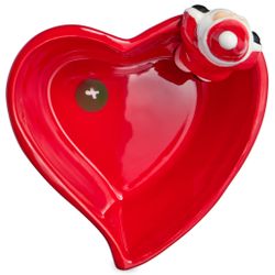 САЛАТНИК В ФОРМЕ СЕРДЦА КОЛЛЕКЦИЯ "CHRISTMAS GIFT" 13,5*13*10,5 СМ, 300 МЛ