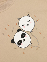 Джемпер д/девочки M1141F-3/6 р.110 бежевый (Такро)