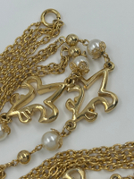 Цепь с декоративными вставками Fleur-de-Lys