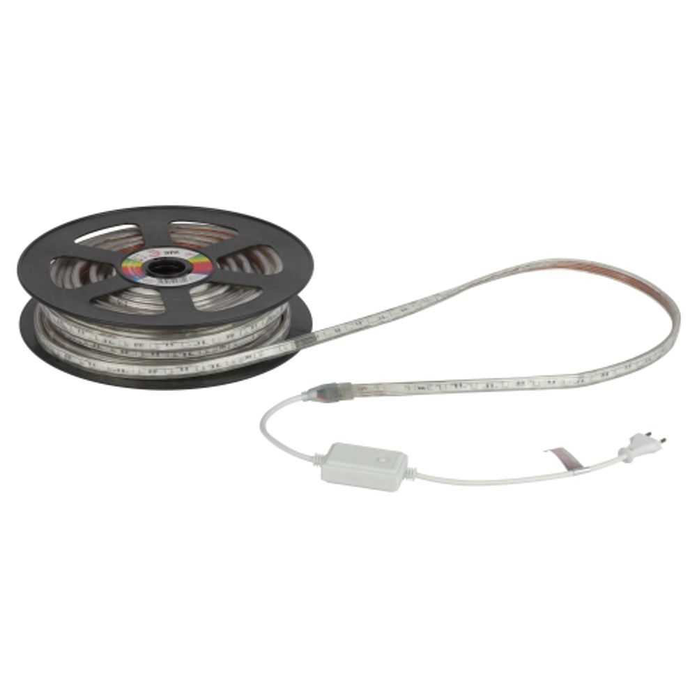Светодиодная лента ЭРА LS5050-7,2-30-220-RGB-IP67-20m многоцветная | Светодиодные ленты 220В и аксессуары
