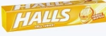 Карамель леденцовая HALLS Мед и лимон (Россия) 25г