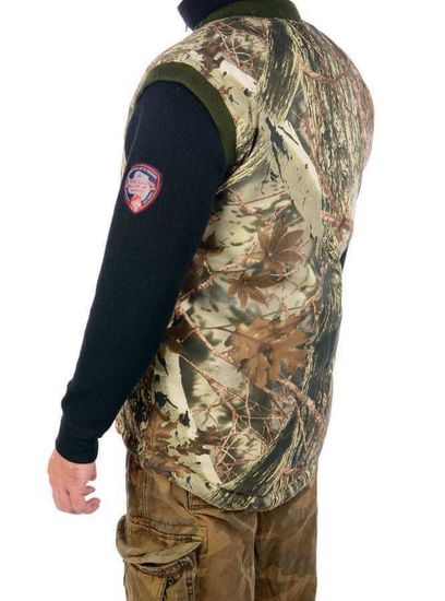 Охотничий жилет с подогревом RedLaika RL-H-03 (Серый каштан) (С греющим комплектом 6-22 часа 4400 мАч)