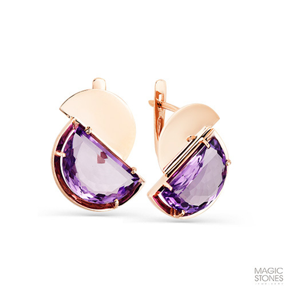 Серьги из золота 585 пробы