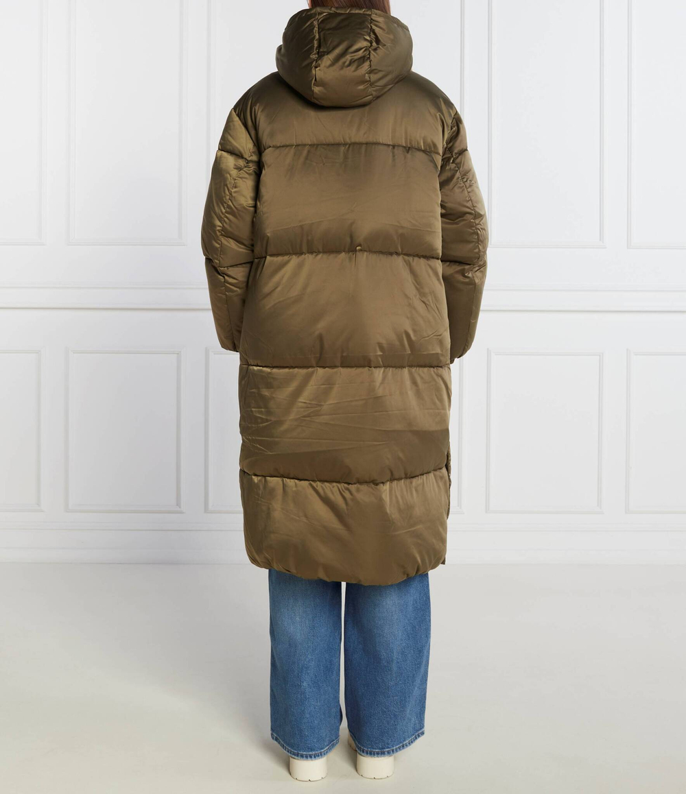 Пальто SATIN Tommy Jeans - зеленый(DW0DW16587)