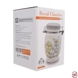 Ёмкость для сыпучих продуктов Royal Classics Spring Bunnies 11,5*17,5 см, 900 мл