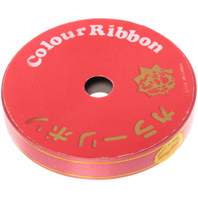 Лента «Блеск»1,6 см, 10 м, Красный (пвх)