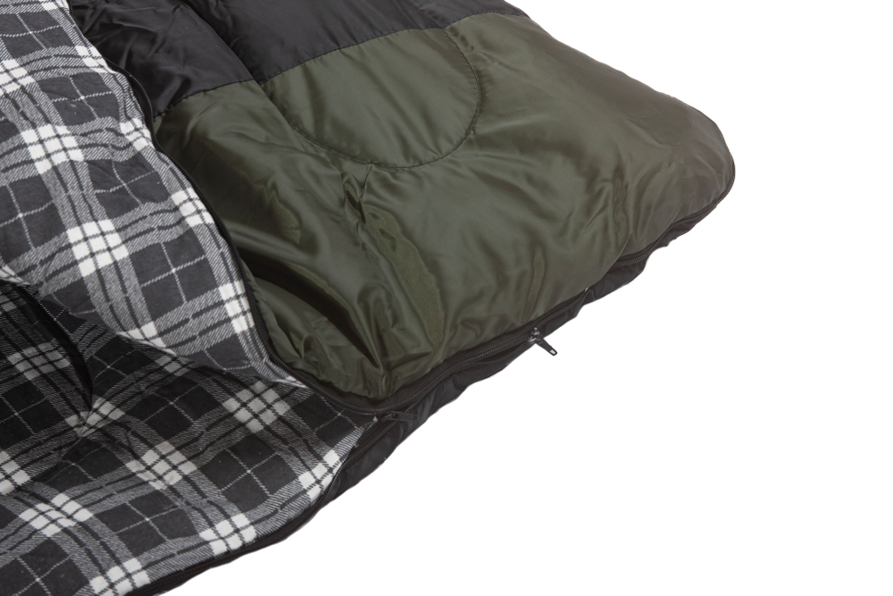 Спальный мешок Vermont Extreme L/R-zip, одеяло с подголовником INDIANA, сиреневый/синий, размер: левый