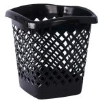 Корзина для мусора Офис квадратная (Чёрный)